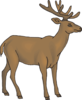 Brown Deer Clip Art